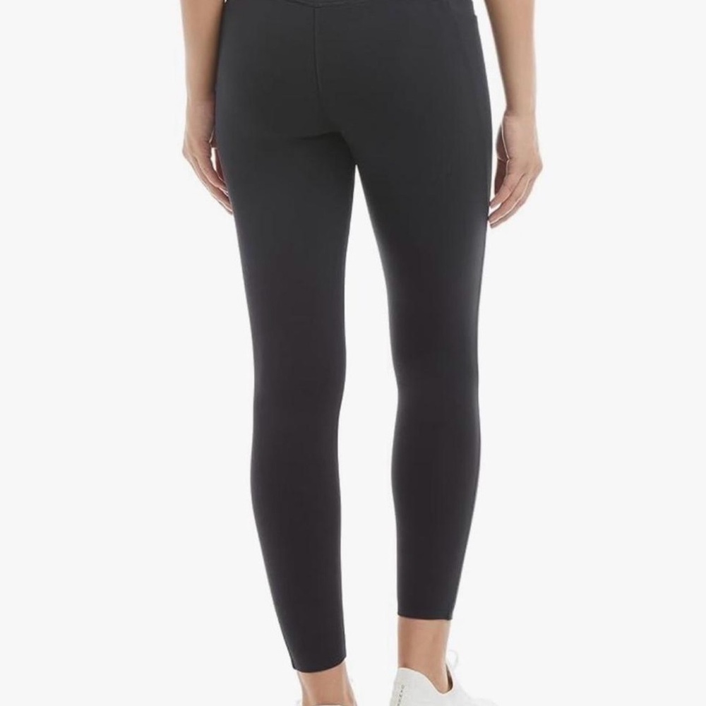 Danskin High Rise Bonded 7/8 Leggings Black NWT‎ Size Small - Picture 2 of 6